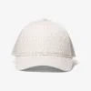 迈克高仕/Michael Kors 徽标印花弹力棉质棒球帽 MU100042TX-0110