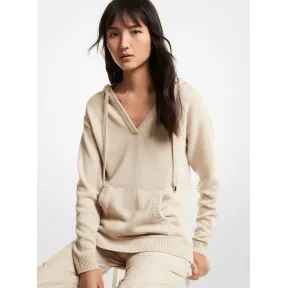 迈克高仕/Michael Kors 美利奴羊毛混纺连帽衫 MU16045CSN-0178