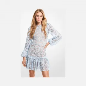 迈克高仕/Michael Kors 女士 镂空长袖迷你裙 MU180L927H487