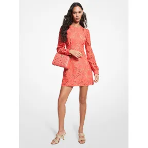 迈克高仕/Michael Kors棕榈蕾丝迷你裙 MU280Y65Q4648