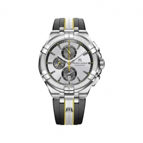 艾美/Maurice Lacroix aikon系列 43.5 MM 钛金属 石英机芯 男表 AI1018-TT030-130-K