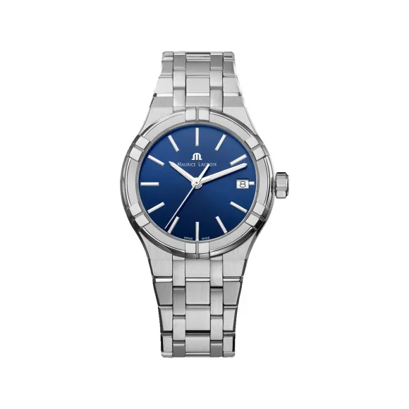 艾美/Maurice Lacroix aikon系列 35 MM 精钢 石英机芯 女表 AI1106-SS002-430-1