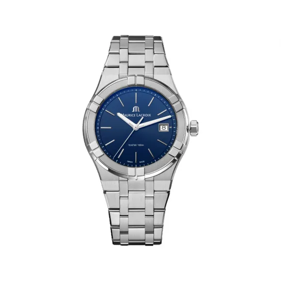 艾美/Maurice Lacroix aikon系列 40 MM 精钢 石英机芯 男表 AI1108-SS002-430-1