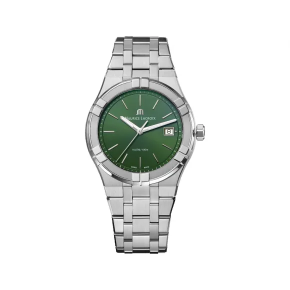 艾美/Maurice Lacroix aikon系列 40 MM 精钢 石英机芯 男表 AI1108-SS002-630-1