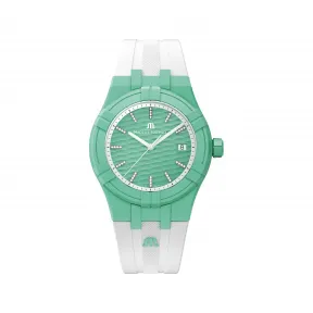 艾美/Maurice Lacroix aikon系列 40 MM 100% #tide海洋回收塑胶 石英机芯 男表 AI2008-CCCC1-3A0-0