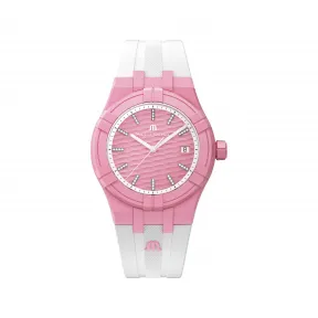 艾美/Maurice Lacroix aikon系列 40 MM 100% #tide海洋回收塑胶 石英机芯 男表 AI2008-EEEE1-3A0-0