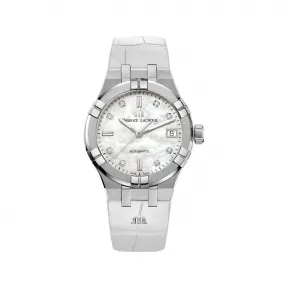 艾美/Maurice Lacroix aikon系列 35 MM 精钢 自动机械机芯 女表 AI6006-SS001-170-1