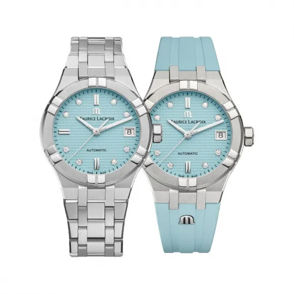 艾美/Maurice Lacroix aikon系列 35 MM 精钢 自动机械机芯 女表 AI6006-SS00F-451-C