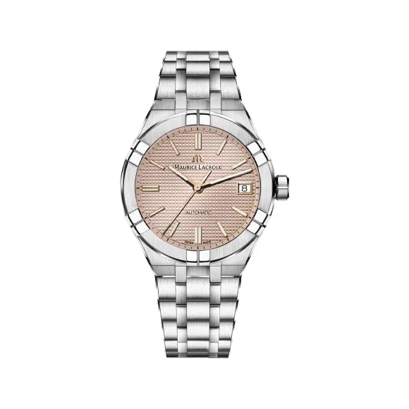 艾美/Maurice Lacroix aikon系列 39 MM 精钢 自动机械机芯 男表 AI6007-SS002-731-1