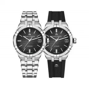 艾美/Maurice Lacroix aikon系列 39 MM 精钢 自动机械机芯 男表 AI6007-SS00F-330-A