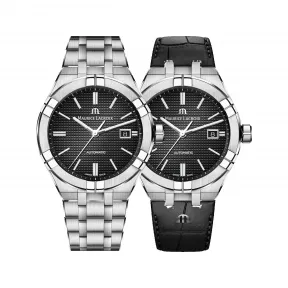 艾美/Maurice Lacroix aikon系列 42 MM 精钢 自动机械机芯 男表 AI6008-SS002-330-2