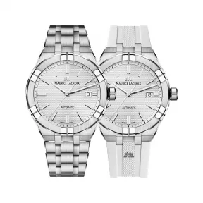 艾美/Maurice Lacroix aikon系列 42 MM 精钢 自动机械机芯 男表 AI6008-SS00F-130-A