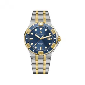 艾美/Maurice Lacroix aikon系列 43 MM 双色不锈钢和18K黄金电镀 陶瓷表圈 自动机械机芯 男表 AI6058-SY013-430-1