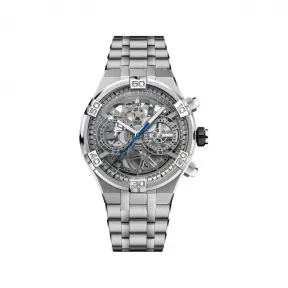 艾美/Maurice Lacroix aikon系列 44 MM 精钢 自动机械机芯 男表 AI6098-SS002-090-1