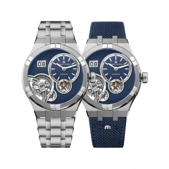 艾美/Maurice Lacroix aikon系列 45 MM 精钢 自动机械机芯 男表 AI6118-SS00E-430-C