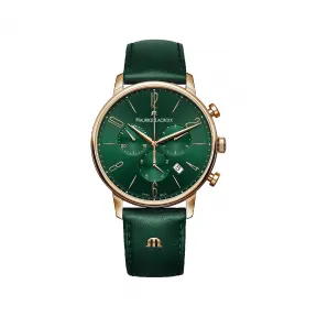 艾美/Maurice Lacroix eliros系列 40 MM 玫瑰金PVD涂层精钢 石英机芯 男表 EL1098-PVP01-620-5