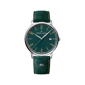 艾美/Maurice Lacroix eliros系列 40 MM 精钢 石英机芯 男表 EL1118-SS001-620-5