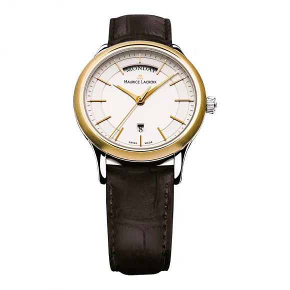艾美/Maurice Lacroix 典雅系列 石英机芯 男表 LC1007-PVY11-130