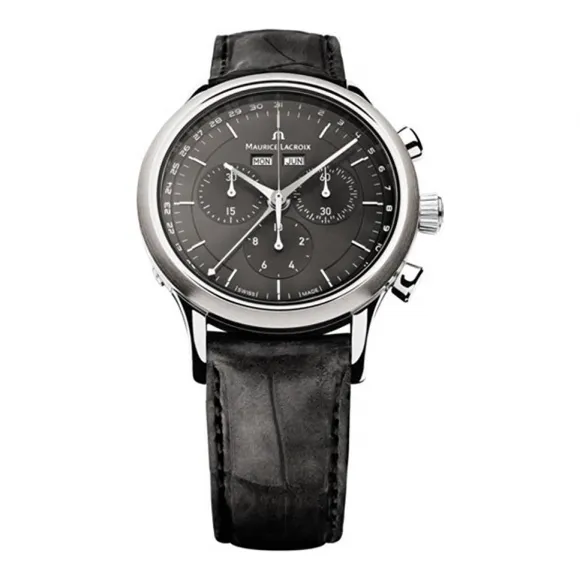 艾美/Maurice Lacroix 典雅系列 石英机芯 男表 LC1008-SS001-330-1