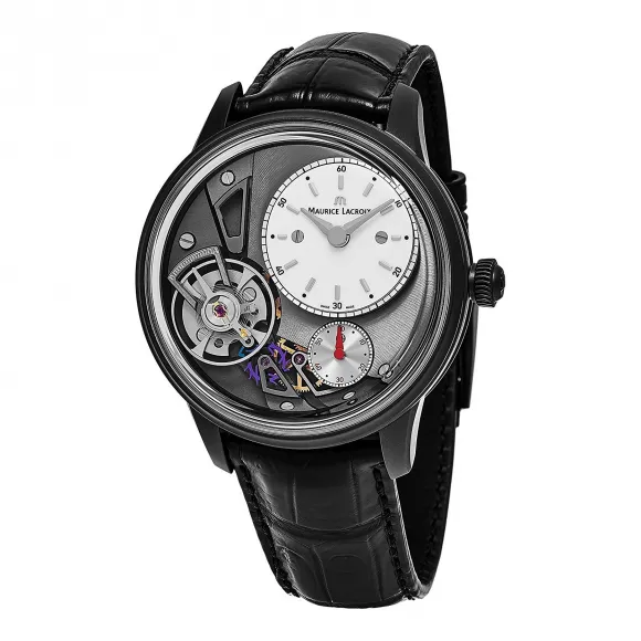 艾美/Maurice Lacroix 匠心系列 自动机械 男表 MP6118-PVB01-130-1