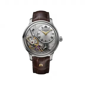 艾美/Maurice Lacroix masterpiece系列 43 MM 精钢 自动机械机芯 男表 MP6118-SS001-115-1