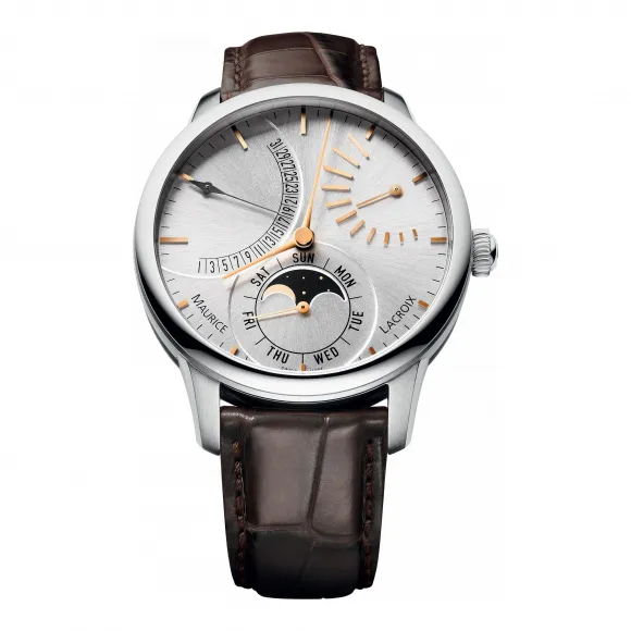 艾美/Maurice Lacroix 匠心系列 自动机械 男表 MP6528-SS001-130-1