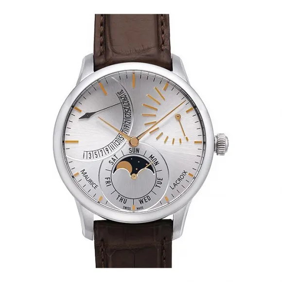 艾美/Maurice Lacroix 匠心系列 自动机械 男表 MP6528-SS001-130-2