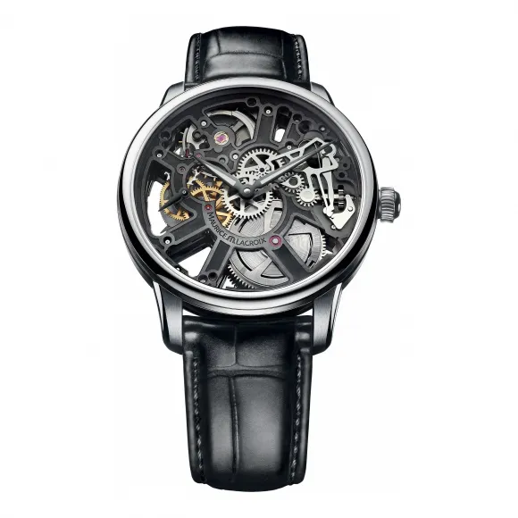 艾美/Maurice Lacroix 匠心系列 手动机械 男表 MP7228-SS001-000