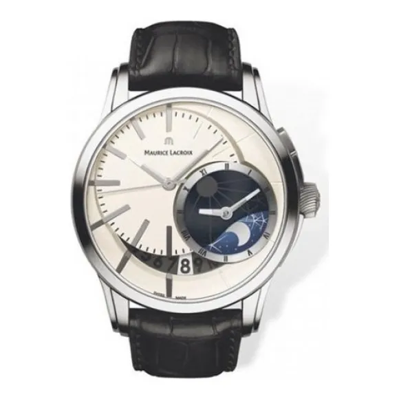 艾美/Maurice Lacroix 奔涛系列 石英机芯 男表 T6118-SS001-130