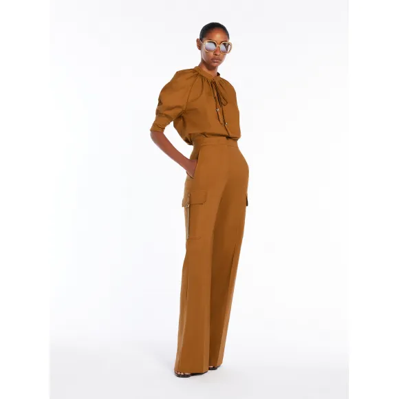 麦丝玛拉/Max Mara 棉质灯笼袖衬衫 1111044206034