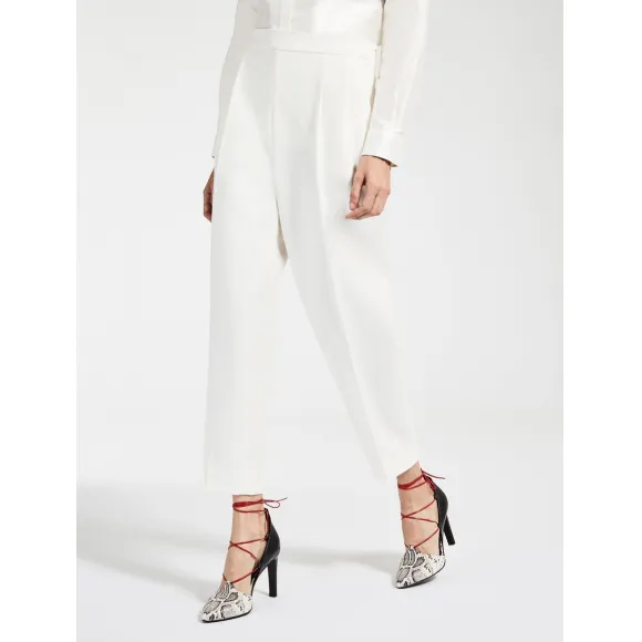 麦丝玛拉/Max Mara 白色 卡迪裤 1131107106007
