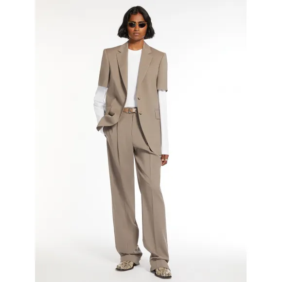 麦丝玛拉/Max Mara 低腰弹力羊毛裤 2131034106020