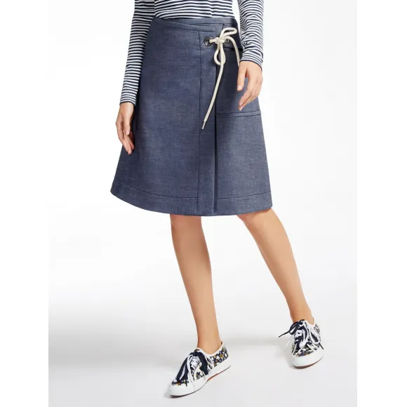 麦丝玛拉/Max Mara 海军蓝 裹身裙 5101037706001