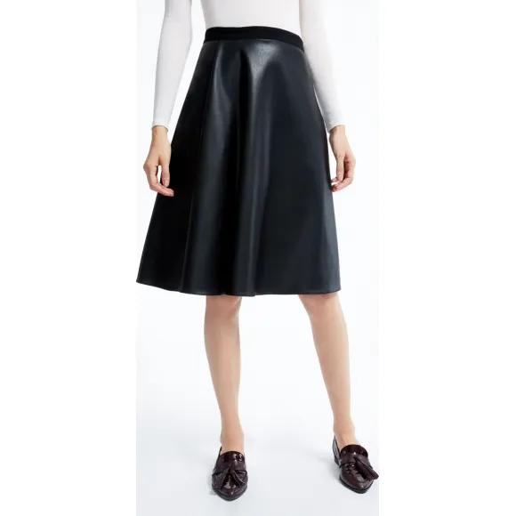 麦丝玛拉/Max Mara 黑色 喇叭裙 5106136306001