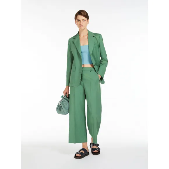 麦丝玛拉/Max Mara 棉麻帆布长裤 5131044206006