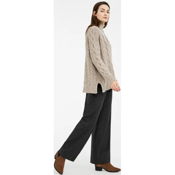 麦丝玛拉/Max Mara 深棕色 裤子 5136109306003