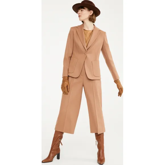 麦丝玛拉/Max Mara 焦糖色 西装 6046049306002