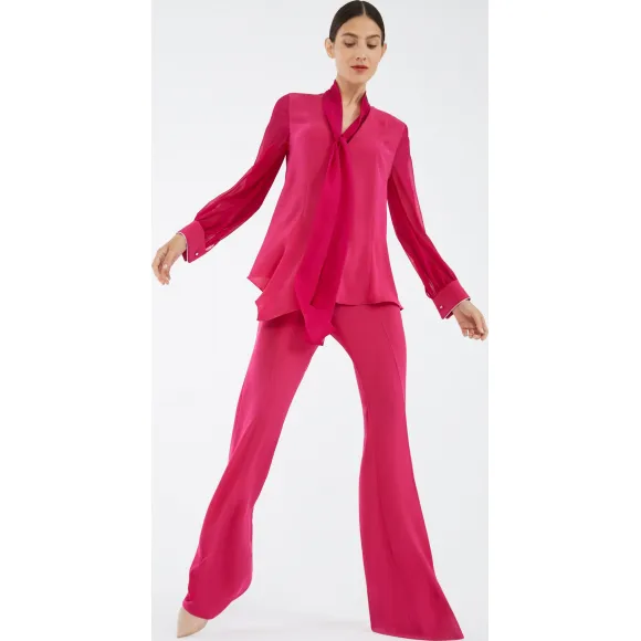 麦丝玛拉/Max Mara 紫红色 卡迪裤 6136019406031