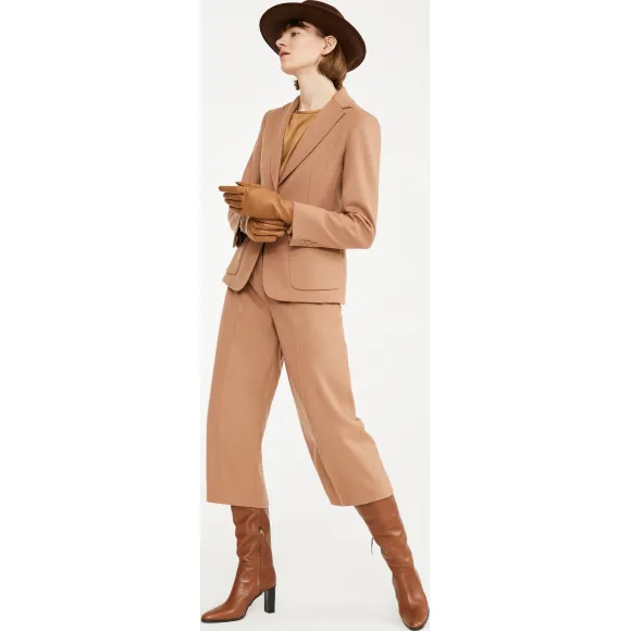 麦丝玛拉/Max Mara 焦糖色 九分裤 6136099306002