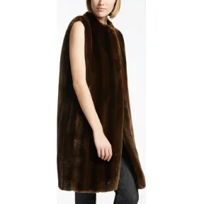 麦丝玛拉/Max Mara 咖啡色 背心 9156017606001