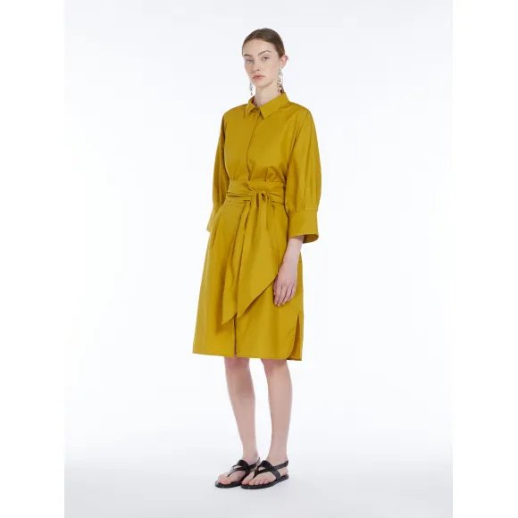 麦丝玛拉/Max Mara [Tabata] 棉府绸衬衫连衣裙 9221014306006