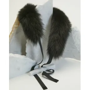 麦丝玛拉/Max Mara 黑色 毛领 9586019606006