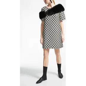 麦丝玛拉/Max Mara 黑色 毛领 9586027906003