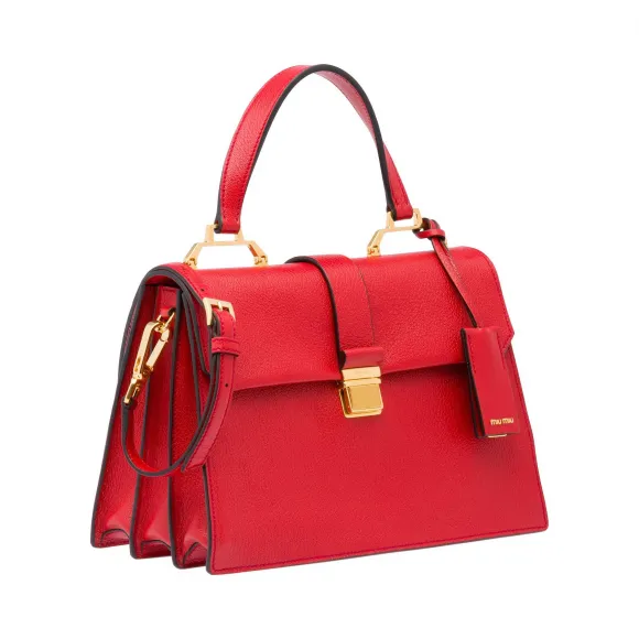 缪缪/Miu Miu Top Handle 手提包 5BA108_2AJB_F068Z