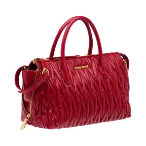 缪缪/Miu Miu Top Handle 手提包 5BB016_N88_F0D28