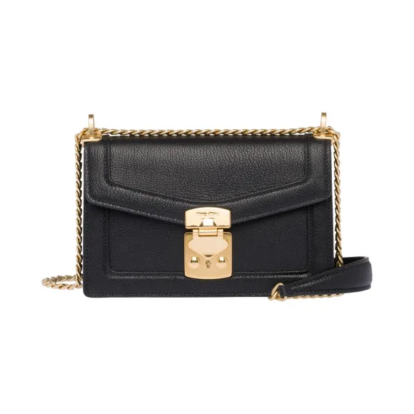 缪缪/Miu Miu MIU CONFIDENTIAL 皮革单肩包 5BD083_2AJB_F0002