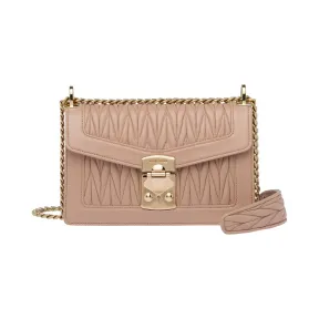 缪缪/Miu Miu Miu Confidential 皮革单肩包 5BD083_N88_F0770