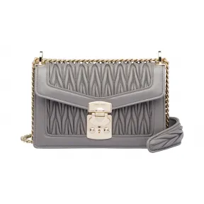 缪缪/Miu Miu Miu Confidential 皮革单肩包 5BD083_N88_F0K44