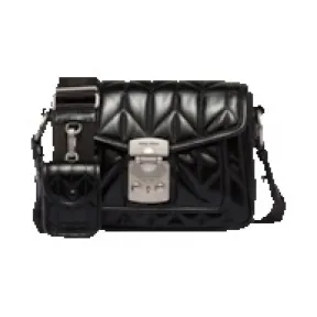 缪缪/Miu Miu Quilt Shine 皮革单肩包 5BD235-2D6C-F0002-V-NOO