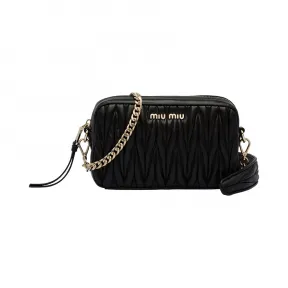 缪缪/Miu Miu 皮革单肩包 5BH118_N88_F0002